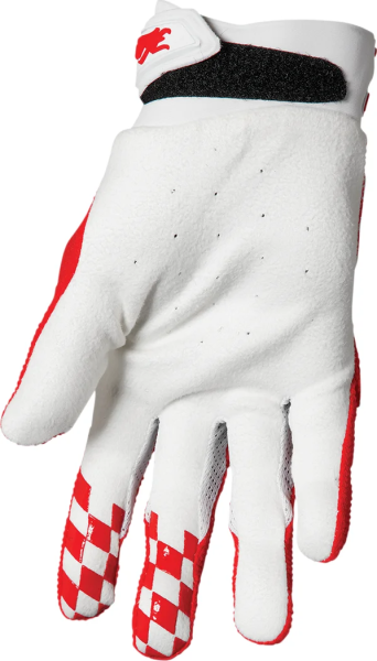 Manusi Thor Hallman Digit White/Red S, 2, nordicamoto.ro