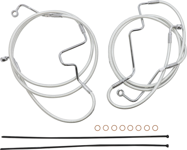 Sterling Chromite Ii® Designer Handlebar Installation Kit Silver, 3, nordicamoto.ro