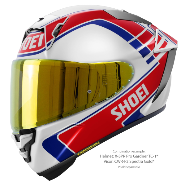 Casca Integrala SHOEI X-SPR PRO GARDNER TC-1 Rosu/Alb M, 3, nordicamoto.ro
