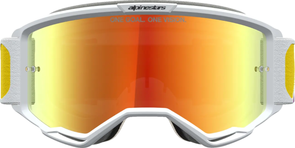 Alpinestars Vision 5 Drag védőszemüveg – narancssárga/piros/színezett lencse, 4, nordicamoto.ro