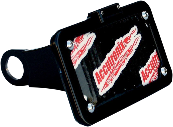 Side Mount License Plate With Led Tag Light White, 3, nordicamoto.ro