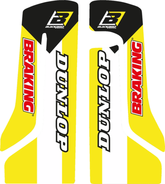 Dream 4 Forkgurd Graphics Blue, White, Yellow, 1, nordicamoto.ro