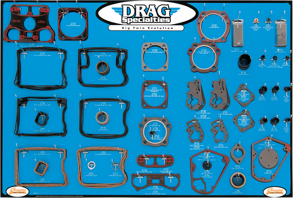 Gasket, Seal And O-ring Display For Big Twin Motors, 1, nordicamoto.ro