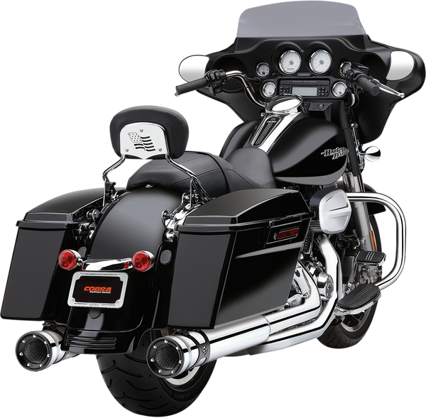 Race-pro Slip-on Mufflers Chrome, 2, nordicamoto.ro