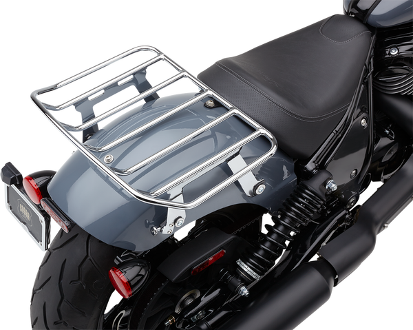 Big Ass® Detachable Solo Luggage Rack Silver, 1, nordicamoto.ro