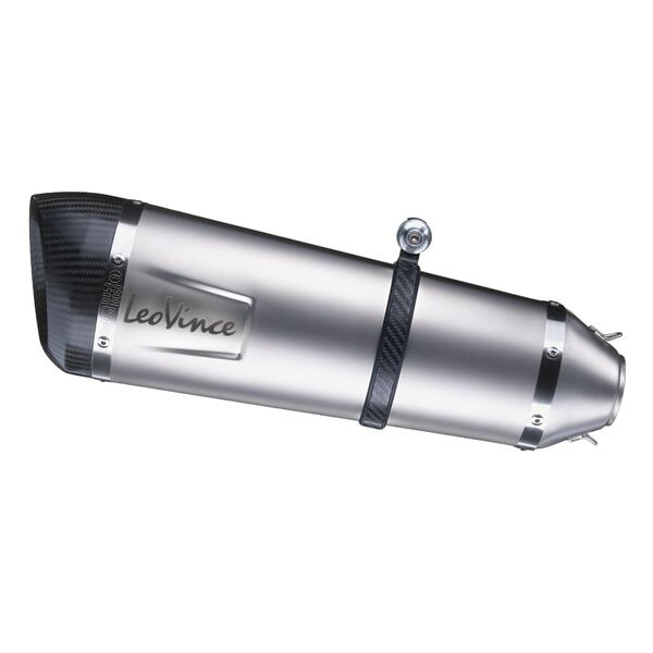 Factory S Stainless Steel Slip-on Muffler Black, Silver, 4, nordicamoto.ro