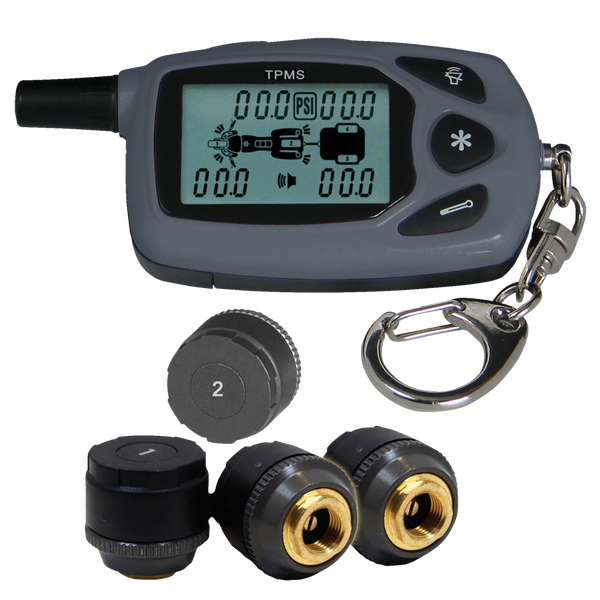 Bike Plus Trailer Tire Pressure Monitor System Gray, 1, nordicamoto.ro