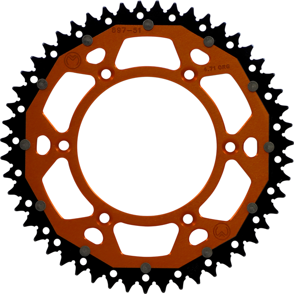 Moose Racing Dual Gas Gas hátsó fogaskerék 21–26 KTM 93–26 Husqvarna 14–26 (51 fog), 2, nordicamoto.ro