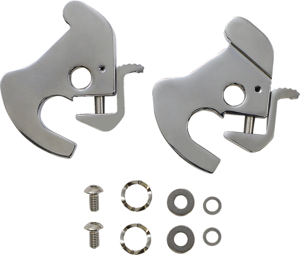 Detachable Latch Kit Chrome, 1, nordicamoto.ro