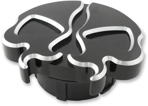 Split Skull Gas Cap Black, 1, nordicamoto.ro
