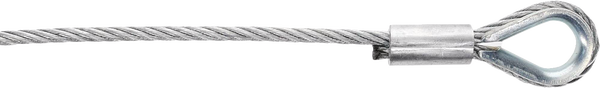 Wire Rope For Winch Silver, 3, nordicamoto.ro
