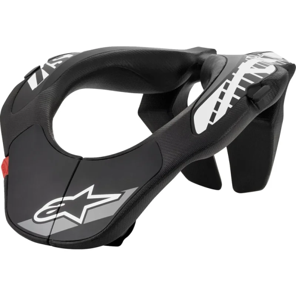 Alpinestars gyermek nyakvédő, fekete/fehér, egy méret, 2, nordicamoto.ro