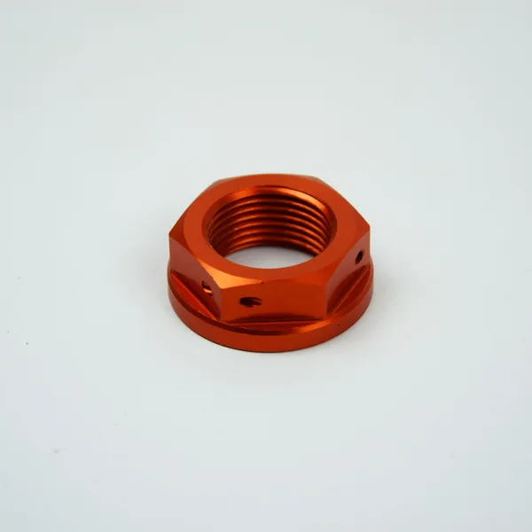 Steering Nut Orange, 2, nordicamoto.ro