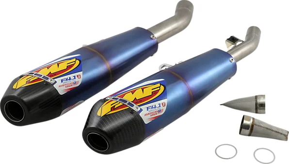 FMF Factory 4.1 Rct Slip-on Muffler Anodized Blue, 1, nordicamoto.ro