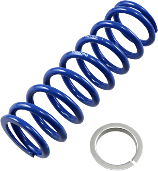 Front/rear Shock Springs Blue, Shot Peened, 1, nordicamoto.ro