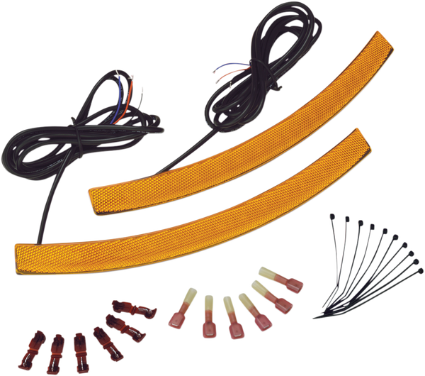 Front Fender Amber Led Kit Amber, 2, nordicamoto.ro