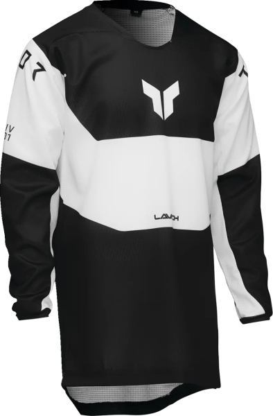 Tricou Enduro Copii Thor Launchmode Storm Black/White 2XS, 4, nordicamoto.ro