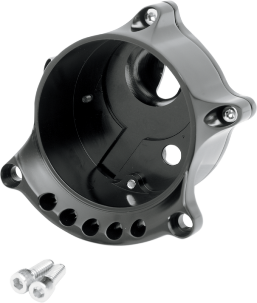Cafe Gauge/headlight Relocator Black, Anodized, 3, nordicamoto.ro