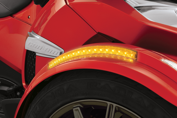 Front Fender Amber Led Kit Amber, 1, nordicamoto.ro