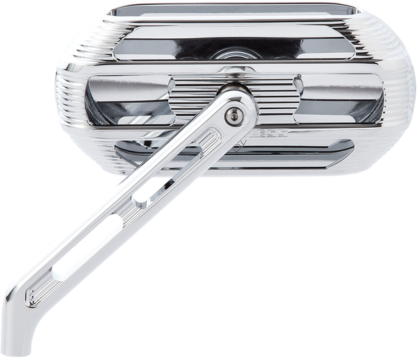 Sidekick Mirror Silver, Chrome, 1, nordicamoto.ro