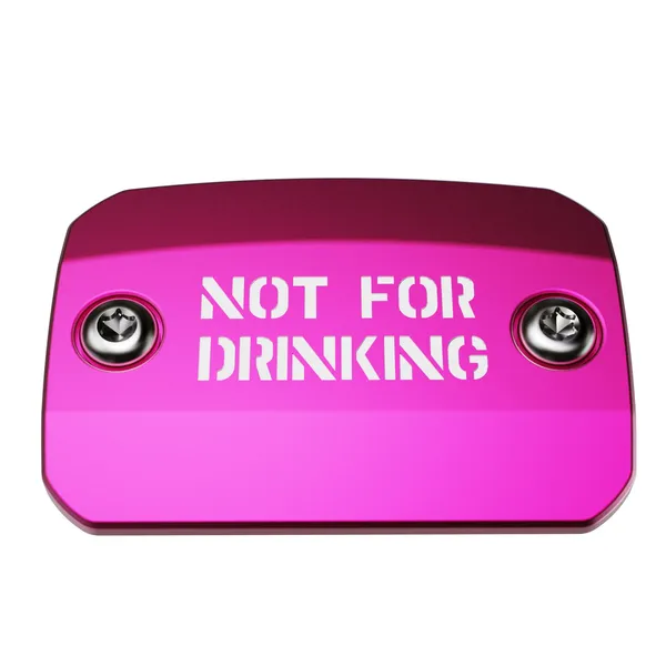 Brake Reservoir Lid Anodized, Pink, 2, nordicamoto.ro