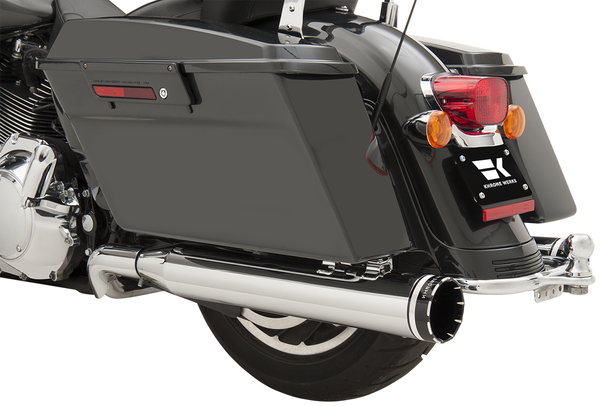 2:2 Dominator Exhaust System Chrome, 1, nordicamoto.ro
