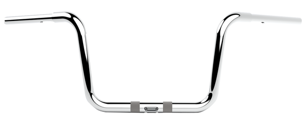 Twin Round Handlebar Silver, 1, nordicamoto.ro