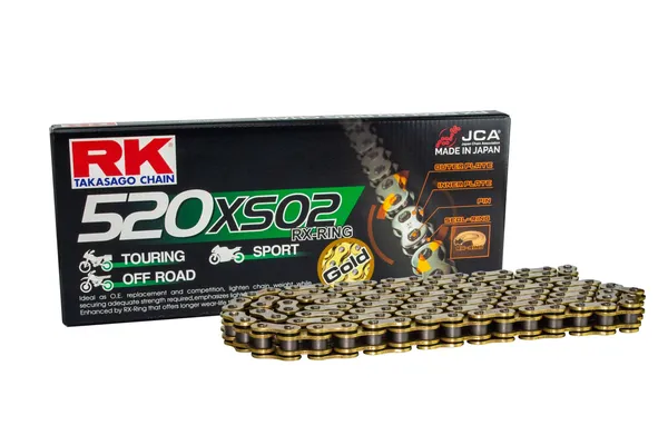 520 Xso2 Drive Chain Gold, Black, 1, nordicamoto.ro