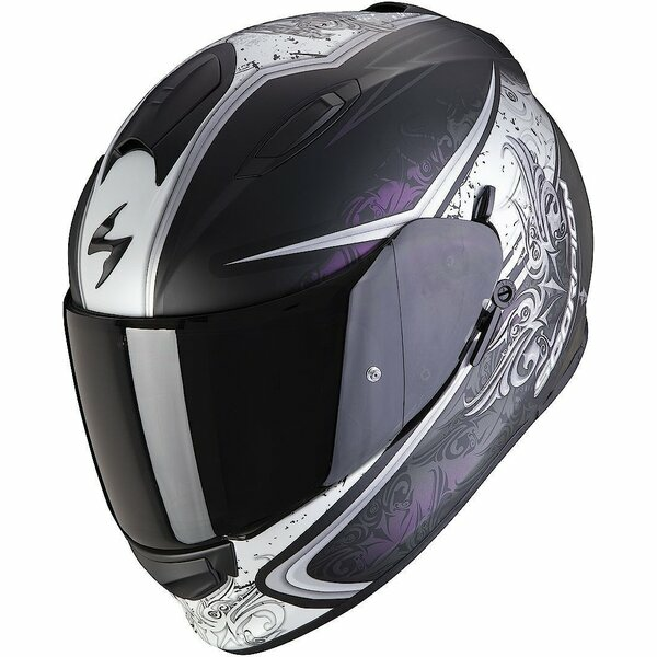 Casca integrala SCORPION EXO-491 RUN S Alb/Negru, 5, nordicamoto.ro
