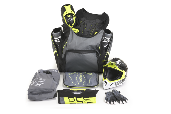 Acerbis JERLA táska – 102 l, fekete/sárga, 2, nordicamoto.ro