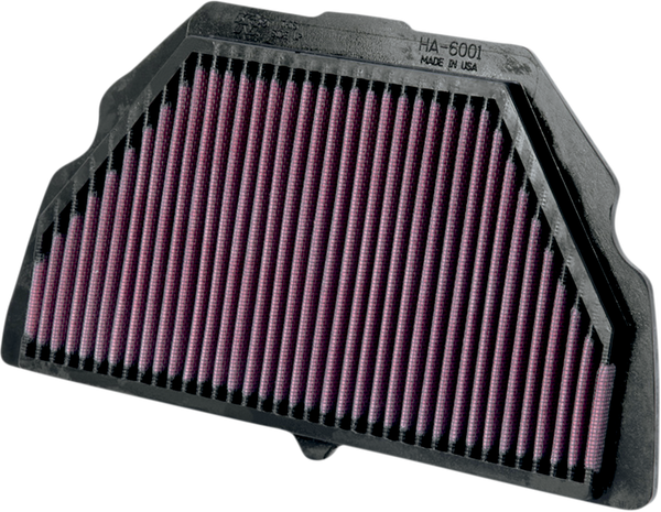 High-flow Air Filter Black, Red, 1, nordicamoto.ro