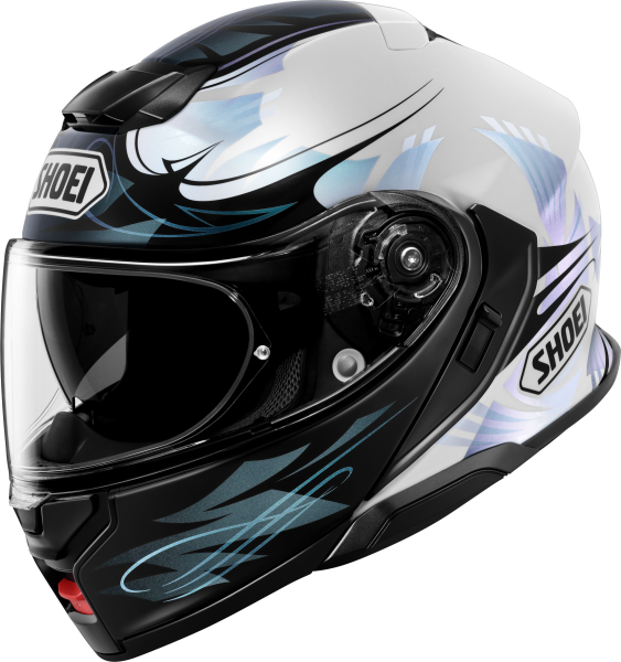 SHOEI NEOTEC3 BREEZE TC-2 felhajtható sisak, fekete/fehér, M-es méret, 1, nordicamoto.ro