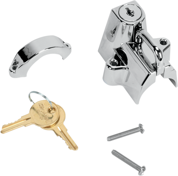 Universal Helmet Lock Silver, 1, nordicamoto.ro