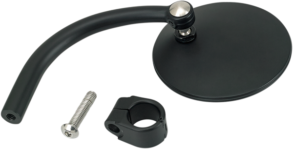 Clamp-on Utility Mirror Black, 1, nordicamoto.ro