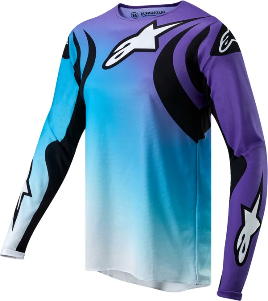Tricou Dama Alpinestars Stella Fluid Blue, 3, nordicamoto.ro