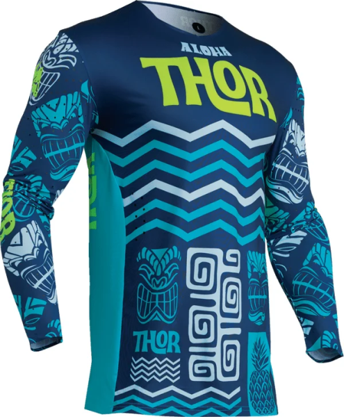 Prime Aloha Jersey Blue  S, 1, nordicamoto.ro