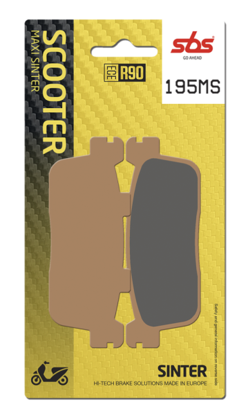 Ms Scooter Maxi Sintered Brake Pads, 1, nordicamoto.ro