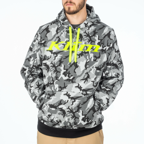 Klim Pullover Hoodie Breen - Black, 12, nordicamoto.ro