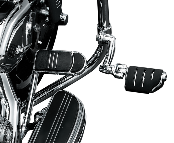 Longhorn Offset Dually Highway Pegs Silver, 1, nordicamoto.ro