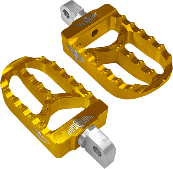 Foot Pegs For Harley Gold, 1, nordicamoto.ro