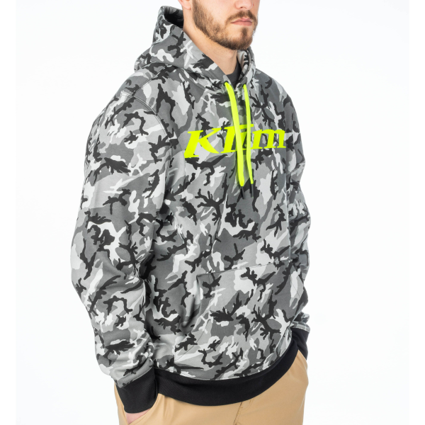 Klim Pullover Hoodie Breen - Black, 10, nordicamoto.ro