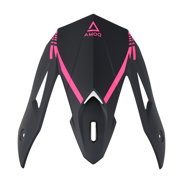 AMOQ Meteor V2 Peak fekete/rózsaszín, 1, nordicamoto.ro