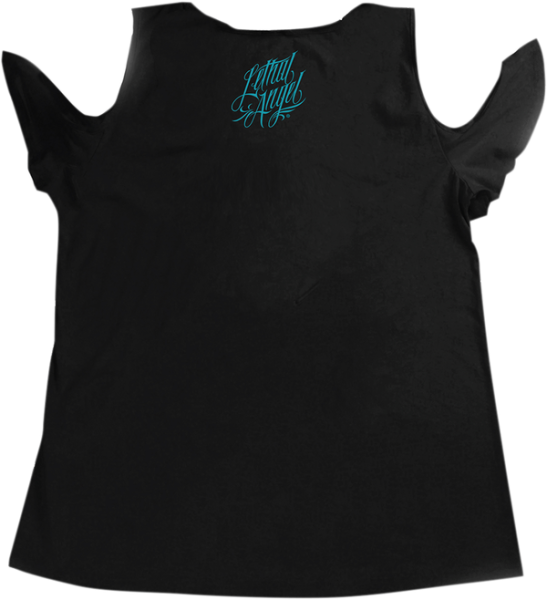 Women's Queen Of Hearts T-shirt Black, 3, nordicamoto.ro