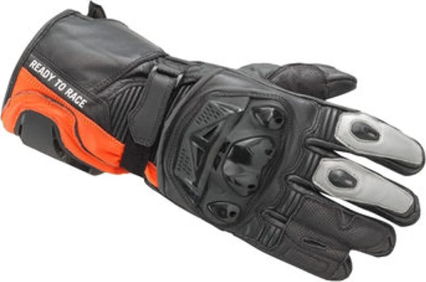 KTM RSX bőrkesztyű – narancssárga/fekete – M/9-es méret, 3, nordicamoto.ro