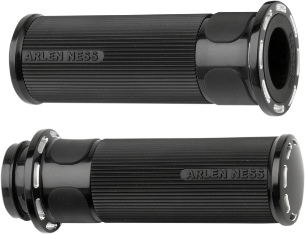 Fusion Slot Track Grips Black, 2, nordicamoto.ro