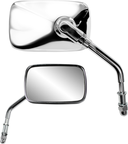 Billet Chrome Mirror Chrome, 1, nordicamoto.ro
