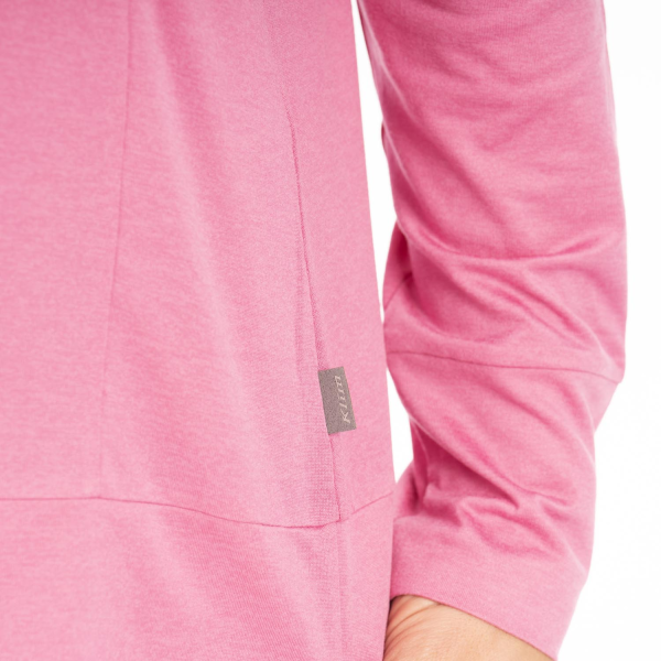 Klim Ostara hosszú ujjú női blúz, Super Pink színben, 15, nordicamoto.ro