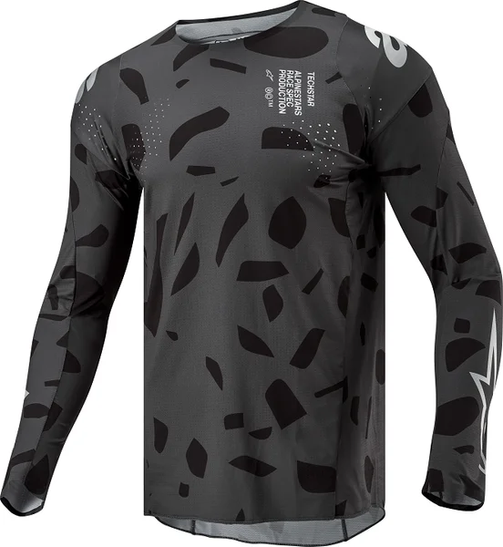 Tricou Alpinestars Techstar Graphite Black, 1, nordicamoto.ro