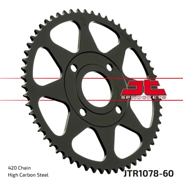 JT SPROCKETS hátsó lánckerék, természetes színű, 1, nordicamoto.ro