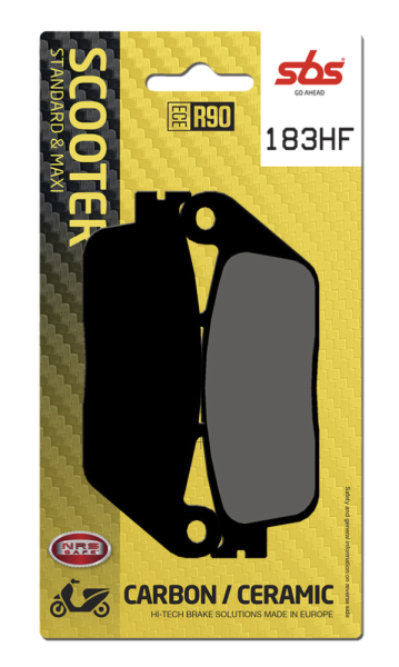 Hf Street Ceramic Organic Brake Pads, 2, nordicamoto.ro